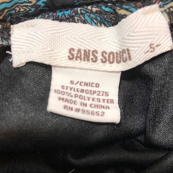 Sans Souci Flower Print Shorts - Picture 4 of 4